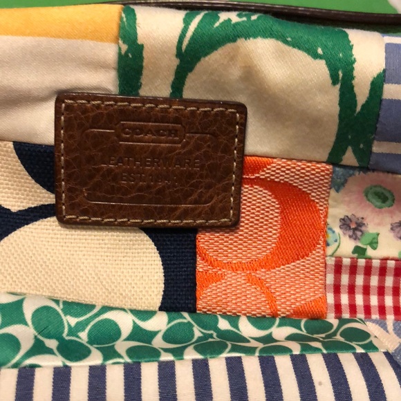 Coach Multicolor Patchwork Mini Bag - Picture 5 of 9